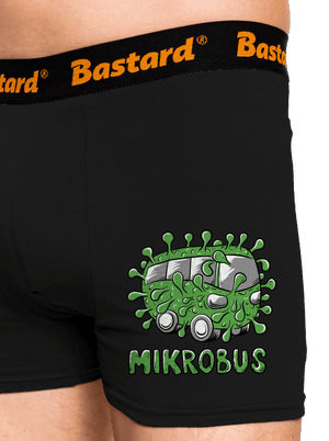 Mikrobus boxerky Black