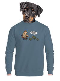 unisex mikina bez kapuce