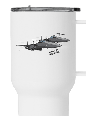 Stíhačka nestíhá termohrnek White