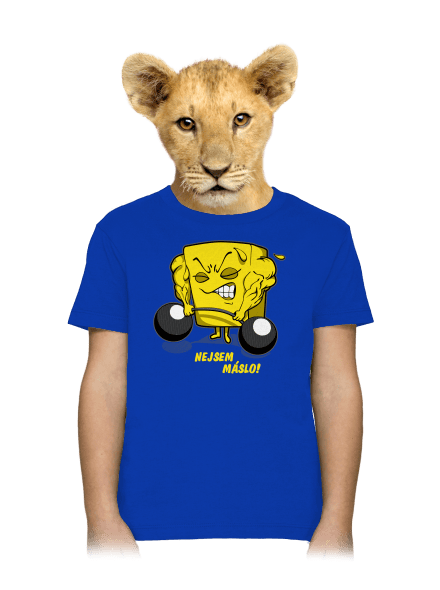 Nejsem máslo dětské tričko Royal Blue