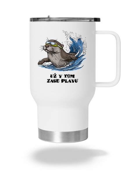 Už v tom zase plavu termohrnek White