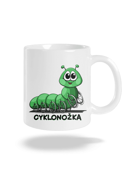 Cyklonožka klasický hrnek White