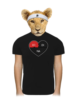 Rodinné puzzle dětské sportovní tričko Black