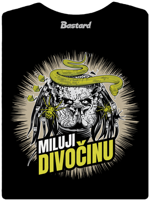 Miluji divočinu dámské tričko Black