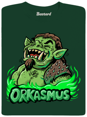 Orkasmus pánské tričko Bottle Green