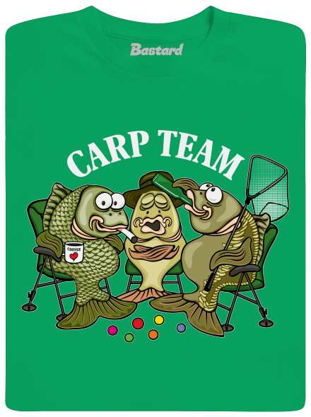 Carp Team dětské tričko Kelly Green