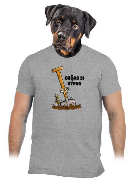 Občas si rýpnu pánské tričko Sport Grey