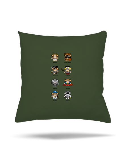 Tlupa opic polštář Olive Green