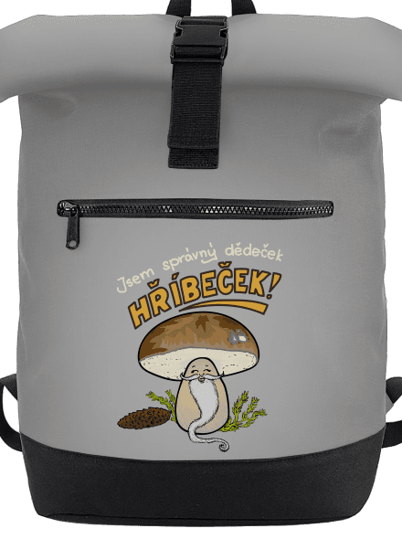 Babka a hříbeček batoh Grey Marl
