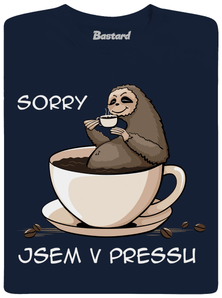 V pressu pánské tričko Navy