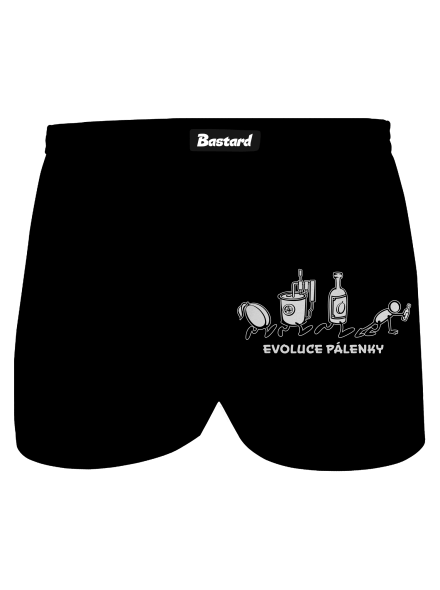 Evoluce pálenky pánské trenky Black