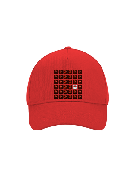 Pexeso kšiltovka baseballka Classic Red