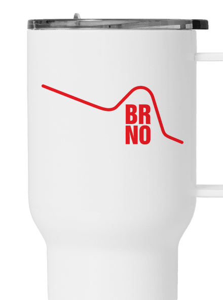 Brno termohrnek White
