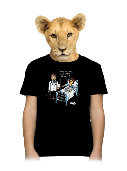 Diagnóza učitelka dětské tričko Black