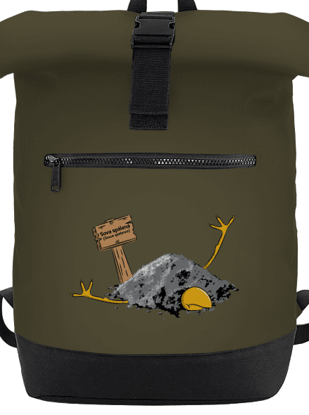 Sova spálená batoh Military Green