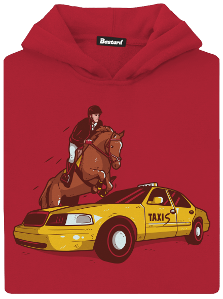 Taxis dětská mikina klokanka Fire Red