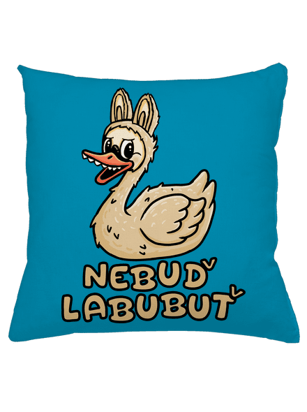 Nebuď labubuť polštář Blue Turquoise