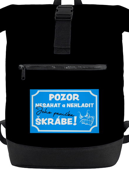 Pozor, nesahat batoh Black