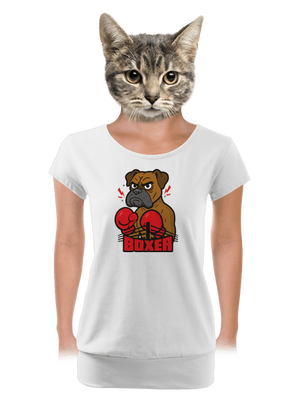 dámské tričko s lemem