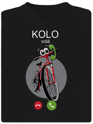 Kolo volá dětské sportovní tričko Black