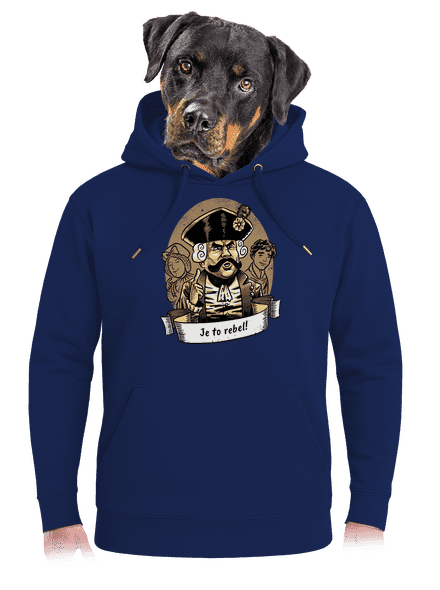 B14: S čerty nejsou žerty unisex mikina premium Navy