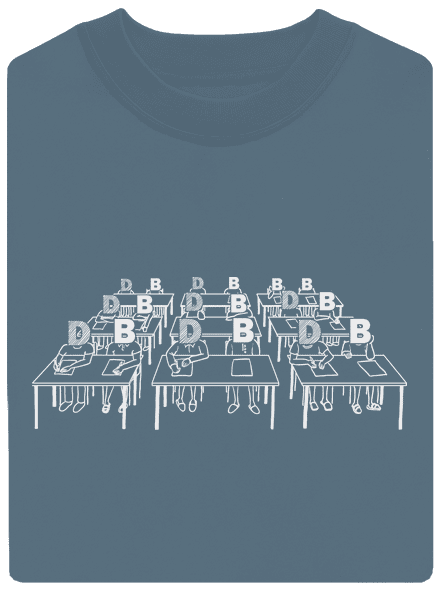 Cimrman: Debil, blbeček unisex mikina bez kapuce Nordic Blue