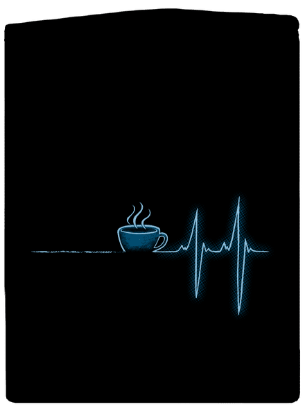 Coffee help dámská mikina na zip Black