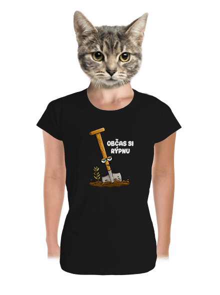 Občas si rýpnu dámské tričko premium Black