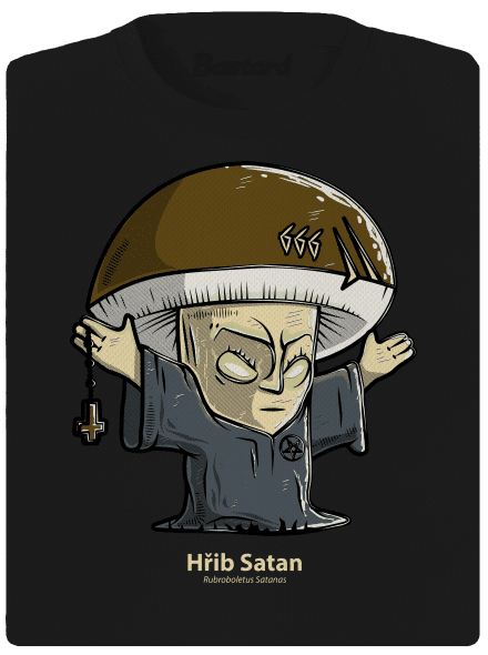 Hřib Satan dámské sportovní tričko Black