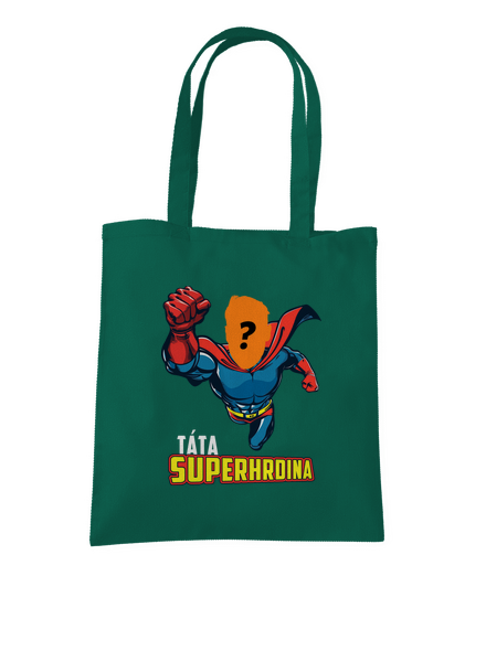 Táta superhrdina taška Bottle Green WM
