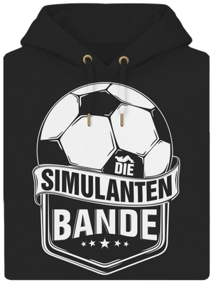 Simulanten bande unisex mikina premium Dark Black