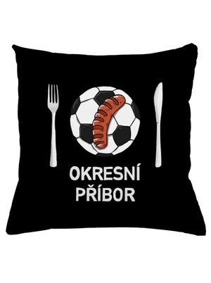 Okresní příbor polštář Black