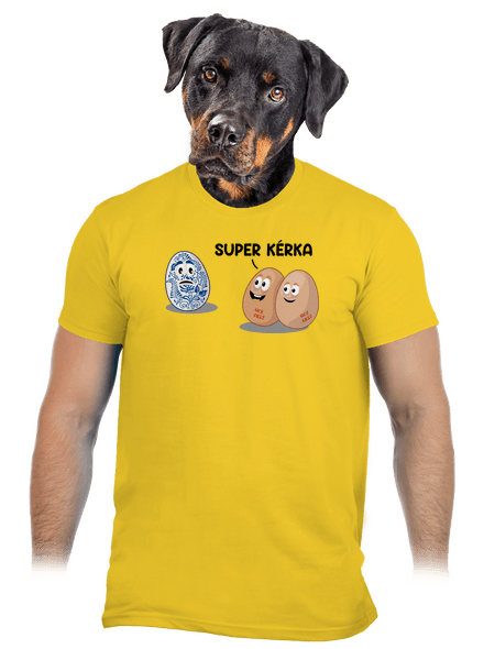 Super kérka pánské tričko Gold