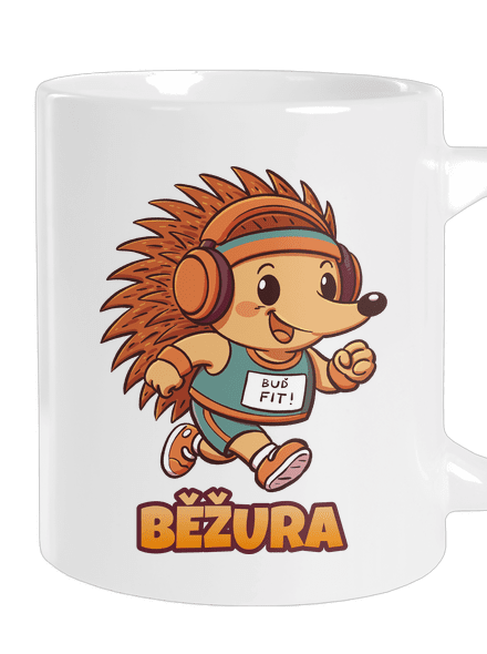 Běžura velký hrnek White