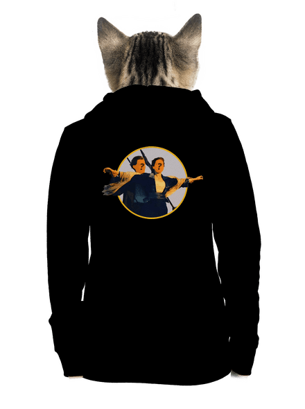 Titanic dámská mikina na zip Black