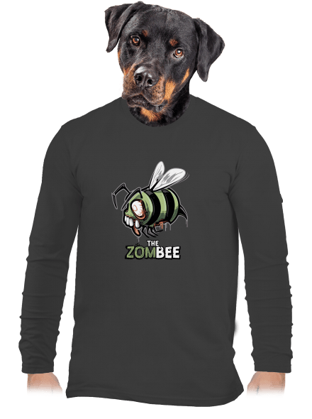 ZomBee pánské dlouhý rukáv Dark Grey