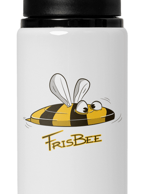 Frisbee lahev na vodu White