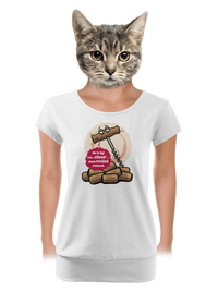 dámské tričko s lemem