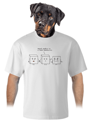 unisex tričko oversized