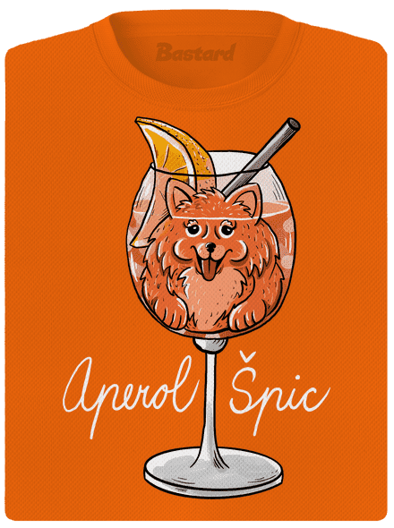 Aperol Špic dámské sportovní tričko Neon Orange