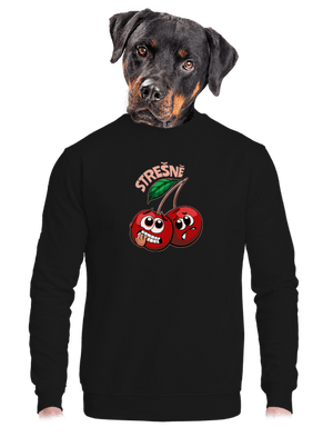 unisex mikina bez kapuce