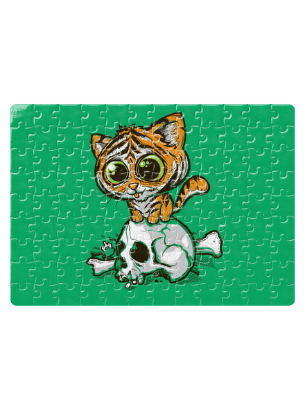 Tygřík puzzle White