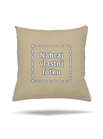 Vlastní potisk polštář Beige