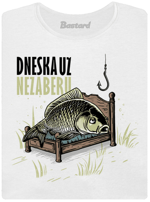 Dneska už nezaberu dámské tričko s lemem White