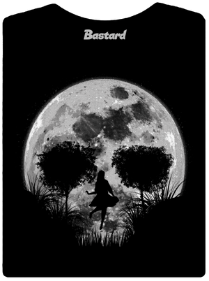 Smrtící úplněk dámské tričko premium Black