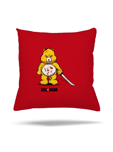 Killer bear polštář Red