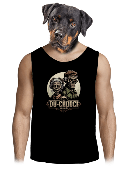 Dů-chodci pánské tílko Black