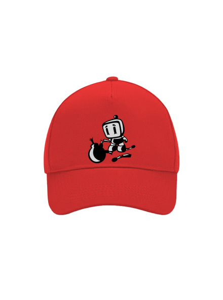 Bomberman kšiltovka baseballka Classic Red