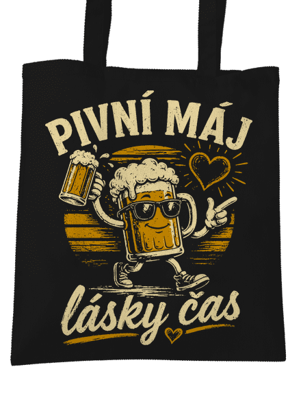 Pivní máj taška Black