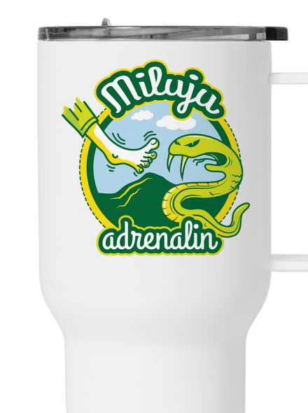 Miluju adrenalin termohrnek White